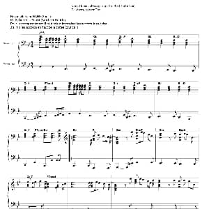 Neon Genesis Evangelion 钢琴谱