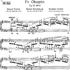 53首改编练习曲 钢琴谱 里奥鲍尔德 戈多夫斯基