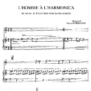 电影配乐大师莫瑞康最佳20首钢琴谱 钢琴谱 莫瑞康 Ennio Morricone