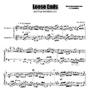 萨克斯谱 | Loose Ends 二重奏