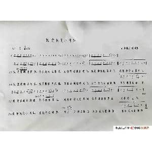 我爱我的小阿妹_歌谱投稿_词曲:浙江老陈 浙江老陈