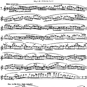 长笛曲谱 | 卡 伊勒特30首长笛练习曲Op.107 NO.4 NO.9 Karg Elert 卡 伊勒特