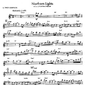 萨克斯谱 | Northern Lights