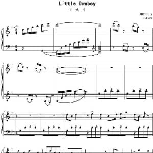 小放牛 钢琴谱 河北民歌 龚耀年编曲