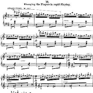 50首车尔尼Op.740钢琴手指灵巧技术练习曲 钢琴谱 车尔尼