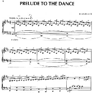 Prelude To The Dance 钢琴谱 大卫.蓝兹