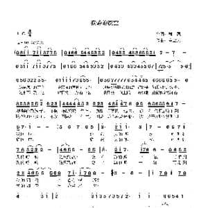 寂静的夜空_歌曲简谱_词曲:周凯 高立志