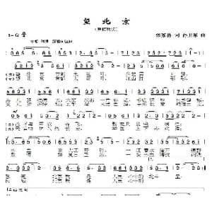 望北京1_歌曲简谱_词曲:张家易 孙卫东