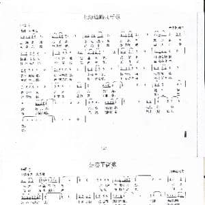 上海道路几千条 ； 生态平衡歌_歌谱投稿_词曲:朱学松 朱学松