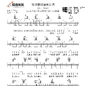 陪你度过漫长岁月 吉他谱 陈奕迅 葛大为 黎晓阳 谢国维曲 小伟