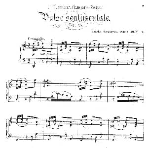 Characteristic Pieces Op.36 钢琴谱 莫里兹 莫什科夫斯基