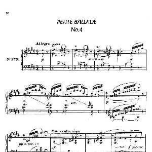 24 Characteristic Pieces Op.36 钢琴谱 安东 斯捷潘诺维奇 阿连斯基