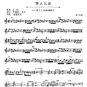 电子琴谱 | 雪人兄弟