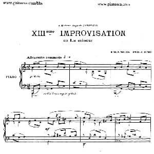 15 Improvisations 钢琴谱 弗朗西斯 普朗克