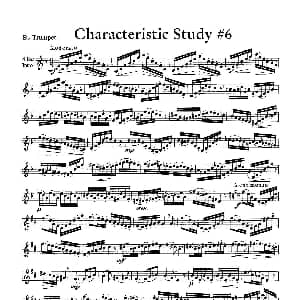 Characteristic Study #6 小号 J. B. Arban