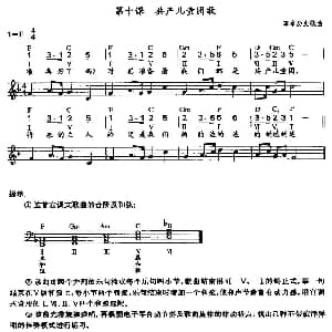 电子琴谱 | 共产儿童团歌