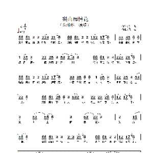 梨山痴情花_歌谱投稿