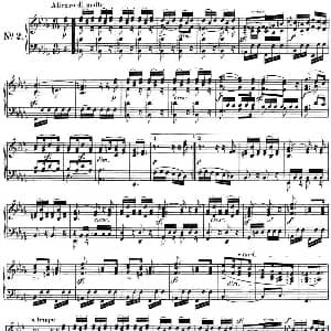 门德尔松无词歌Op.30 钢琴谱 门德尔松