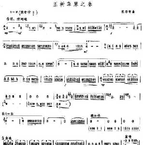 笛子谱 | 玉树草原之春