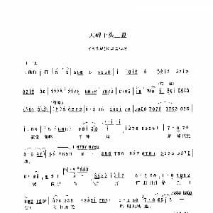 豫剧谱 | 大辫子头上盘 抬花轿 选段