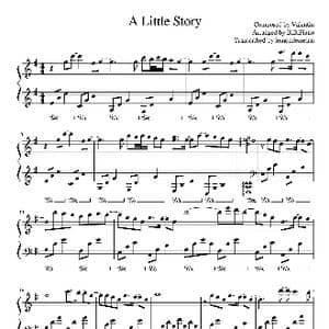 A Little Story_歌谱投稿_词曲:纯音乐 Valentin