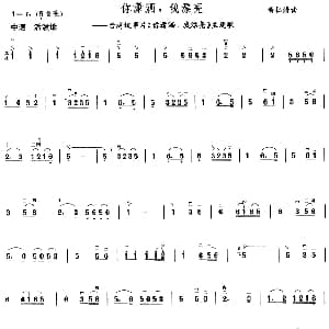二胡谱 | 你潇洒我漂亮 同名电影主题曲