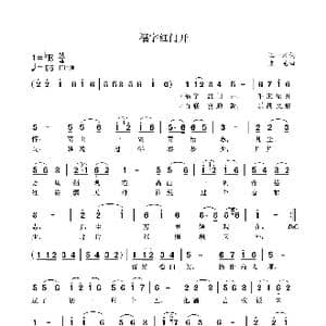 福字红门开_歌曲简谱_词曲:汪一洲 袁龙