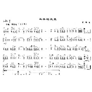 二胡谱 | 血染的风采 苏越