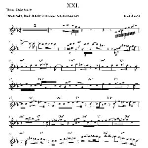 萨克斯谱 | XXL 次中音萨克斯谱