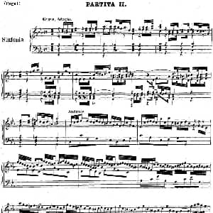 帕蒂塔6首德国组曲 钢琴谱 帕蒂塔