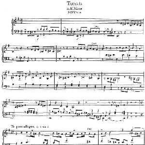 Toccata BWV 914 钢琴谱 约翰.塞巴斯蒂安.巴赫