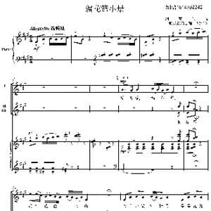 编花篮小景合唱谱_歌谱投稿