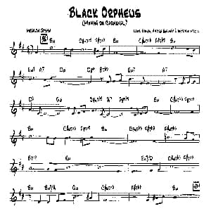 BLACK ORPHEUS 降B爵士乐谱