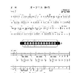 オーブニカ M 7 C 首调简谱_歌曲简谱