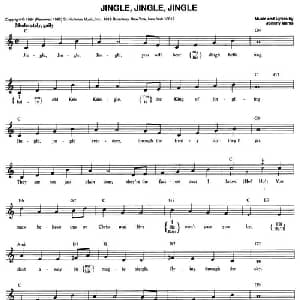 JINGLE,JINGLE,JINGLE_外国歌谱