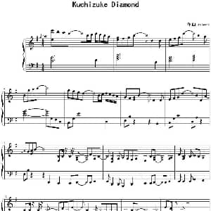 Kuchizuke Diamond 钢琴谱 Animenz