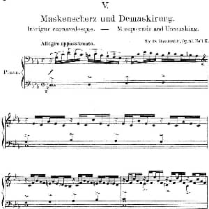 莫什科夫斯基 幻想小品集Op.52 钢琴谱 莫里兹 莫什科夫斯基