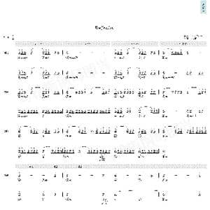 Refrain_歌曲简谱_词曲: Anan Ryoko