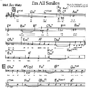 I'm All Smiles 钢琴谱