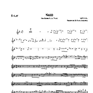 萨克斯谱 | Naked 次中音萨克斯