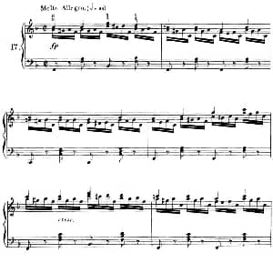 40首车尔尼Op.299钢琴快速练习曲 钢琴谱 车尔尼