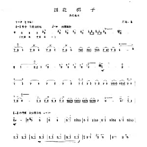 花梆子 板胡曲集第九级