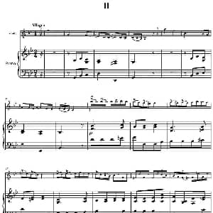 小提琴谱 | Devil's Trill II 小提琴 钢琴伴奏 塔蒂尼