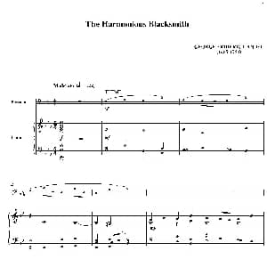 The Harmonious Blacksmith 巴松 钢琴伴奏 George Frideric Handel