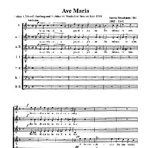 Ave Maria_外国歌谱