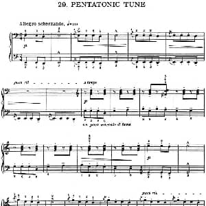 For Children Sz.42 钢琴谱 巴托克