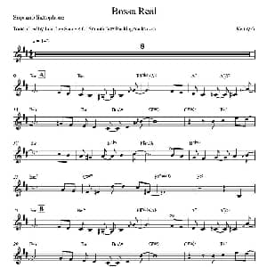 萨克斯谱 | Bossa Real 高音萨克斯