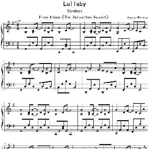 Lullaby 钢琴谱 George Winston