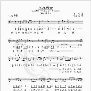 不忘延安_歌谱投稿_词曲:黎琦 张宏光