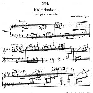 Charakterskizzen Op.40 钢琴谱 约瑟夫 卡西马 霍夫曼 Josef Casimir Hofmann